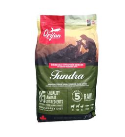ORIJEN Tundra – Trockenfutter für Hunde aller Lebensphasen mit Lamm, Hirsch, Ente und Fisch