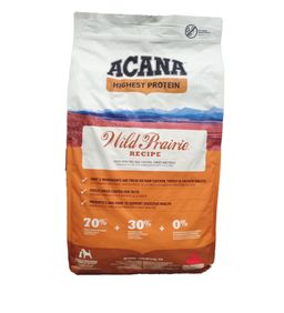 ACANA Wild Prairie Recipe - Alimentation sèche pour Chien - Poulet Dinde & Truite
