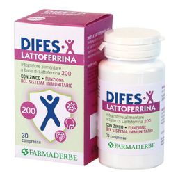 Difes-X Lactoferrine 200 avec Zinc Comprimés