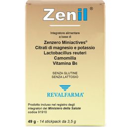 Revalfarma Zenil - Stickpacks mit Ingwer, Kamille und Probiotika