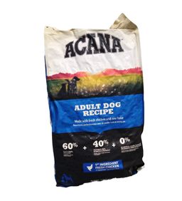 ACANA Adult Dog Recipe - Alimentation sèche pour Chien Adulte - Poulet Frais & Merlu Cru