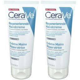 CeraVe Regenerierende Handcreme: feuchtigkeitsspendende Handpflege mit Hyaluron und Ceramiden