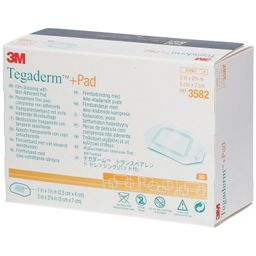 3M™ Tegaderm™ + Pad Transparentverband mit nicht klebender Wundauflage 5 x 7 cm