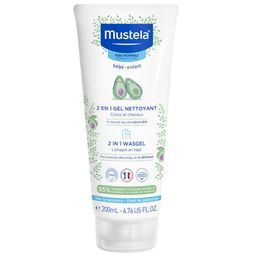 Mustela Bébé 2 en 1 Gel Nettoyant Corps et Cheveux