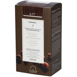 KORRES PERMANENTE COLORATION 6.77 DUNKELBLOND INTENSIV BRAUN