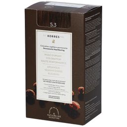 KORRES DAUERHAFTE HAARFARBE 5.3 HELLBRAUN GOLDFARBEN
