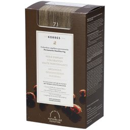 KORRES Huile d'argan Coloration Permanente BLOND CENDRÉ 7.1