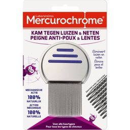 Merchurochrome® Peigne Anti-Poux & Lentes