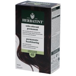 Herbatint Pflege Permanente Coloration 4R Kupferkastanie