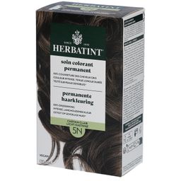 Herbatint Pflege Permanente Coloration 5N Hellkastanie
