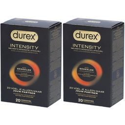 Durex Intensity Kondome für Männer | Latexfrei Ultra Dünn Ultra Gleitfähig | Mehr Geteilte Körperwärme*