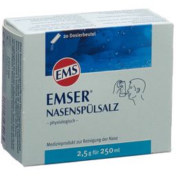 Emser® Sel de rinçage nasal