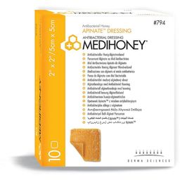 MEDIHONEY™ Antibakterielles Alginat-Pflaster mit Honig
