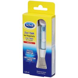 SCHOLL 2 en 1 Lime et solution liquide pour mycoses