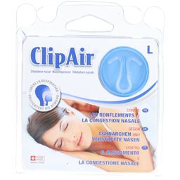 CLIPAIR Nasendilatator Größe L für den Schlaf