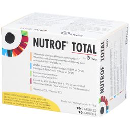 NUTROF Total Vit Spuren Omega 3 Kapseln Vit D3