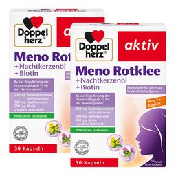 Doppelherz® aktiv Meno Rotklee + Nachtkerzenöl + Biotin