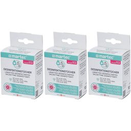 MARTEC Desinfektionstücher mit Aloe Vera