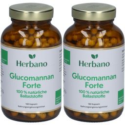 Herbano Glucomannan Forte Kapseln 480 mg