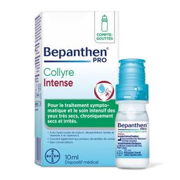 Bepanthen® PRO Augentropfen Intense für sehr trockene und chronisch trockene, gereizte Augen