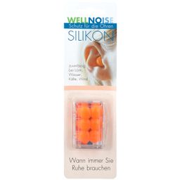 WELLNOISE Bouchons d'oreille orange Blister