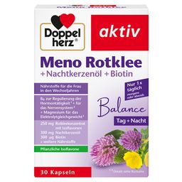 Doppelherz® aktiv Meno Trèfle rouge + Huile d'onagre + Biotine