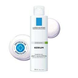 LA ROCHE POSAY KERIUM Shampooing-gel antipelliculaire