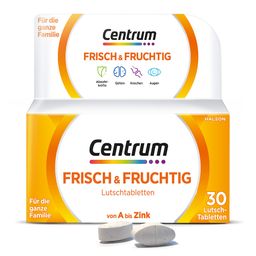 Centrum Frisch & Fruchtig Multivitamin – Leckeres, hochwertiges Nahrungsergänzungsmittel mit Mikronährstoffen – Für die ganze Familie – Vitamine, Mineralstoffe, Spurenelemente