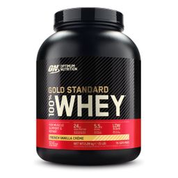 Optimum Nutrition 100 % Whey Gold Standard, French Vanilla Cream, Poudre