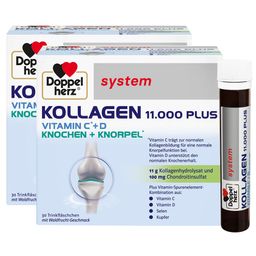 Système Doppelherz® COLLAGEN 11.000 PLUS set économique