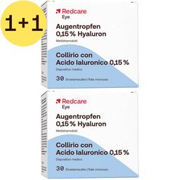 Redcare Collyre à l'acide hyaluronique 0,15%