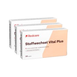 Redcare Stoffwechsel Vital Plus - Jetzt 25% Rabatt mit dem Code redcare5 *