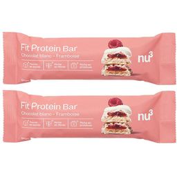 nu3 FIT Protein-Riegel Weiße Schokolade-Himbeere | 1+1 GRATIS