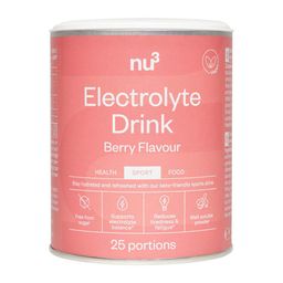 nu3 Elektrolyte Drink Berry - Jetzt 20% sparen mit Code "DRINKNU3"