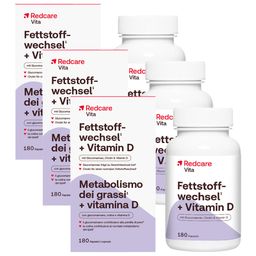 Redcare Métabolisme lipidique + Vitamine D