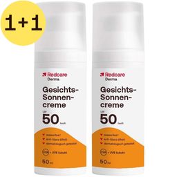 Redcare Derma Crème solaire pour le visage SPF 50