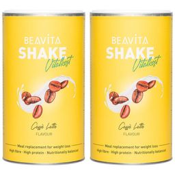 BEAVITA Vitalkost Diät-Shake, Caffè Latte | 1+1 GRATIS