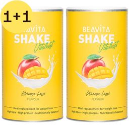 BEAVITA Shake minceur, Mango Lassi | 1+1 GRATUIT