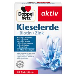 Doppelherz® aktiv Comprimés de Silice + Biotine + Zinc