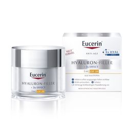 Eucerin Hyaluron-Filler Tagespflege mit LSF 30 – Glättet Falten & beugt lichtbedingter Hautalterung vor