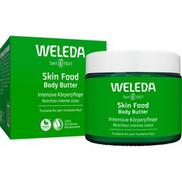 Weleda Körperbutter Skin Food Body Butter - nährende, schnell einziehende Textur für trockene Haut