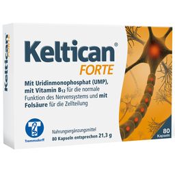 Keltican® forte gélules avec uridine monophosphate (UMP), vitamine B12 et acide folique pour soutenir la régénération nerveuse