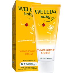 Weleda Baby Crème protectrice au Calendula - soigne & protège la peau de bébé contre les irritations au niveau des couches