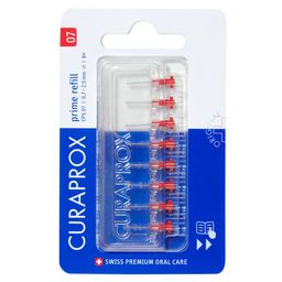CURAPROX CPS 07 prime Brosses interdentaires rouge recharge