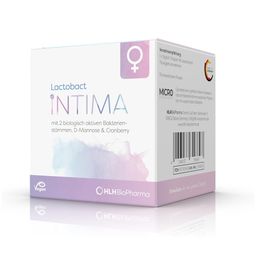 LACTOBACT INTIMA - triple puissance pour la femme avec cranberry, D-mannose et bactéries lactiques