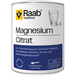 Raab Vitalfood® Magnesiumcitrat Pulver