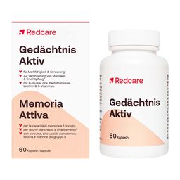 Redcare Vita Mémoire active - Pour les performances mentales et la concentration