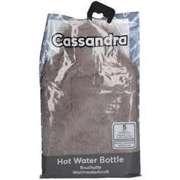 Cassandra Wärmflasche Kunstpelz Beige 1,8L
