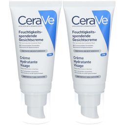 CeraVe Feuchtigkeitscreme für das Gesicht für normale bis trockene Haut 52 ml