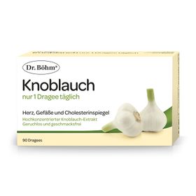 Dr. Böhm® Knoblauch  nur 1 Dragee täglich